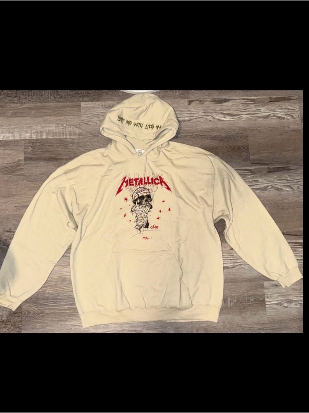 NWT Men's Metallica Hoodie Size XL